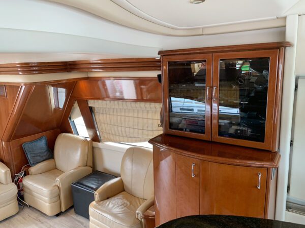 Used Yachts For Sale Marquis 59 living room