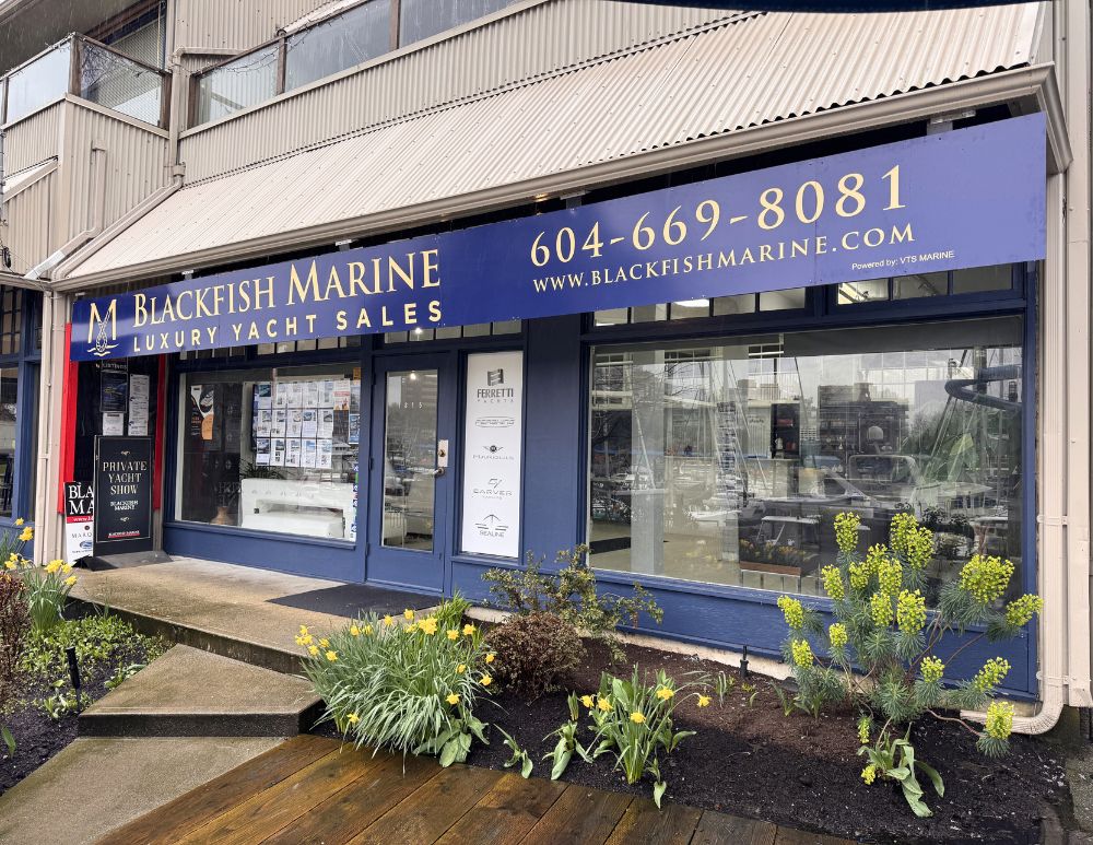 blackfish marine office at granville island vancouver