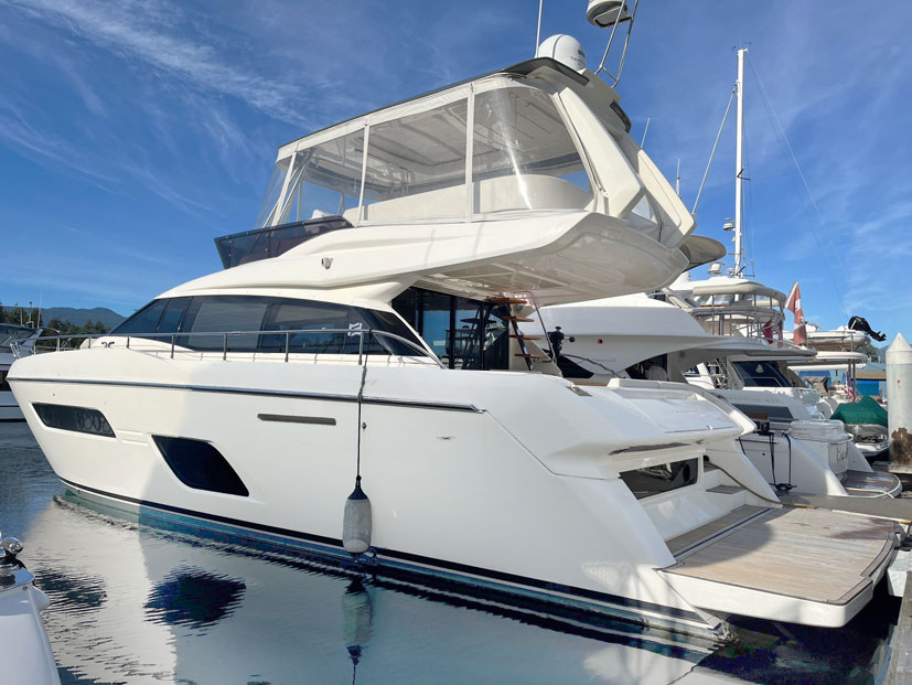 Ferretti 550-Vancouver yacht dealers