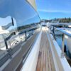 Used yacht for sale, Ferretti 550, side deck