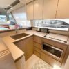 Used yacht for sale, Ferretti 550, galley