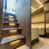 Used yacht for sale, Ferretti 550, stairs