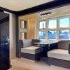 Azimut 77S master bedroom resting area