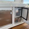 Azimut 77S BBQ fridge