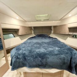 Used boat for sale Sessa C42 master bedroom