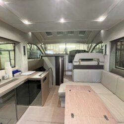 Used boat for sale Sessa C42 living room