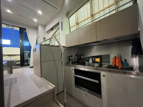 Used boat for sale Sessa C42 galley