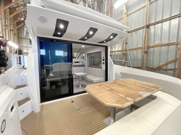 Used boat for sale Sessa C42 back deck