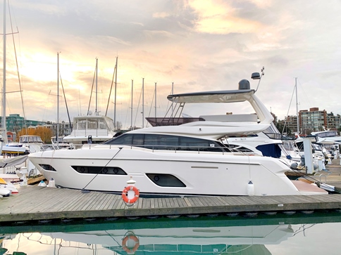 Used Yachts For Sale Ferretti Yachts 550