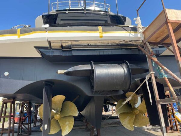 Super Yacht Heysea Asteria 142 propeller