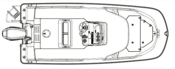 Boston Whaler 170 Montauk layout